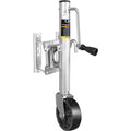 BIG RED Boat Trailer Jack 6" Singel Wheel Swing-Back Bolt-on Steel Trailer Jack,1000 lbs