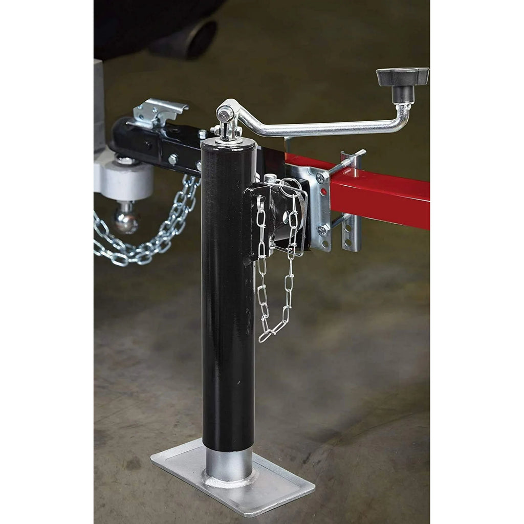 BIG RED Swivel Trailer Jack Weld on Pipe Mount,2000 LBs Capacity