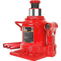 Big Red 20 Ton Hydraulic Stubby Low Profile Welded Bottle Jack for Car (40,000 lbs) Capacity, Red